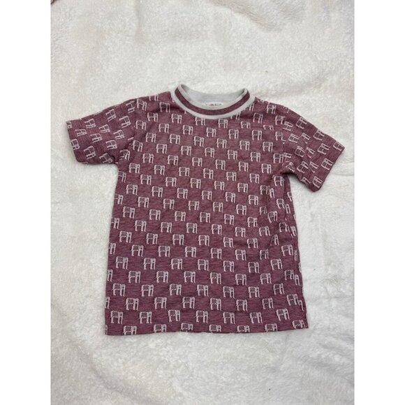 Healthtex Vintage Kids Tshirt Red White Elephant 70’s 80’s Size 6 - Picture 1 of 7